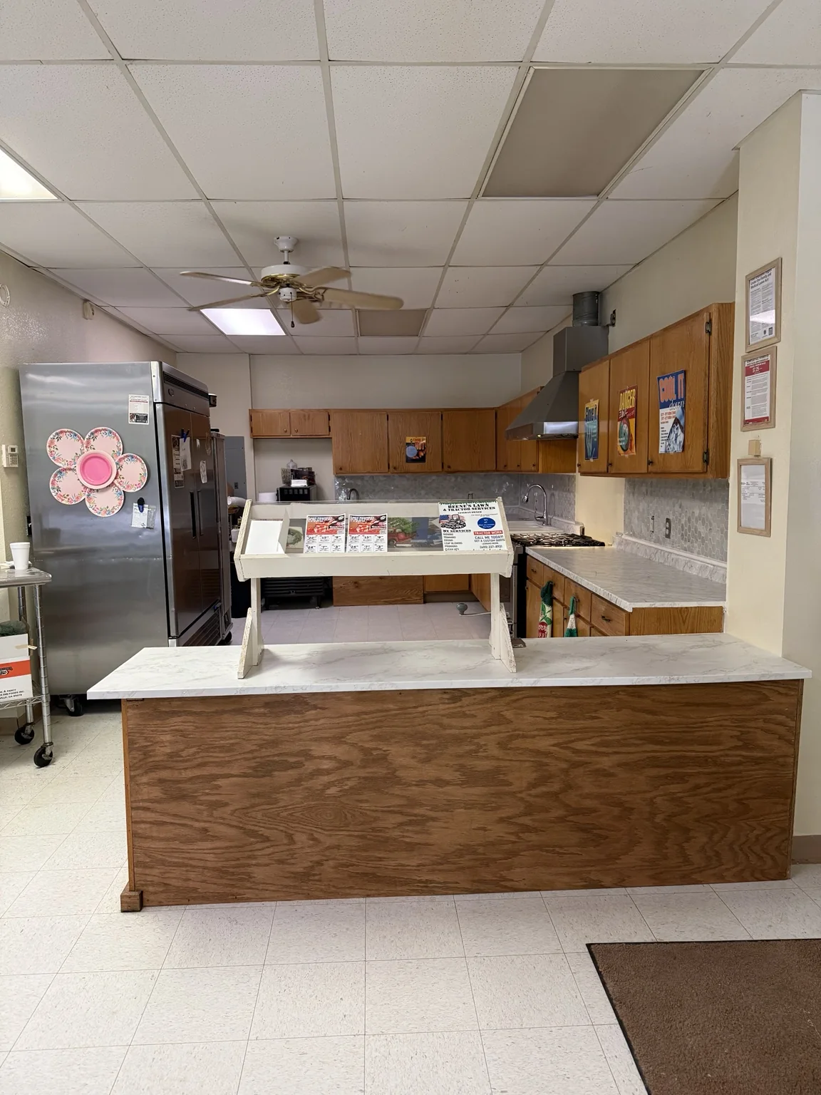 Commercial countertop and kitchen improvement project